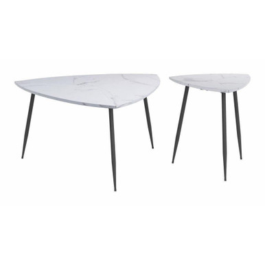 Cavaldos Accent Table Set 16.5 Inch Tall and 35.4 Inch Wide by Zuo Modern - 101882