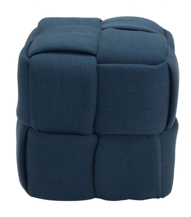 Checks Stool 19.7 Inch Tall and 19.7 Inch Wide by Zuo Modern - 100640