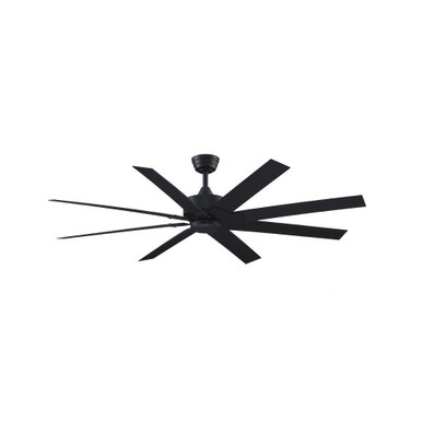 Levon Custom 8 Blade Ceiling Fan with Light Kit 64 Inch Wide by Fanimation - FPD7912-64