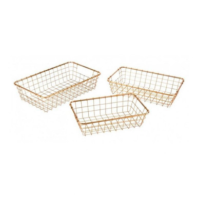 Grid 19.7 Inch Baskets Set In Modern by Zuo Modern - A10644