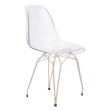 Shadow Dining Chair Set 33.5 Inch Tall and 18.3 Inch Wide by Zuo Modern - 100262