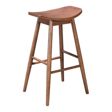 Trinity Barstool Set 31.3 Inch Tall and 18.9 Inch Wide by Zuo Modern - 100951