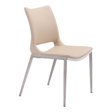 Ace Dining Chair Set 35 Inch Tall and 21.3 Inch Wide 101281 by Zuo Modern - 101281