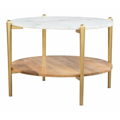 Mina Coffee Table 20 Inch Tall and 30 Inch Wide by Zuo Modern - 101536