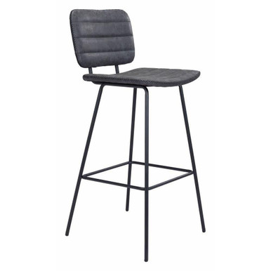 Boston Steel Bar Chair 41.7 Inch Tall and 18.1 Inch Wide by Zuo Modern - 101708