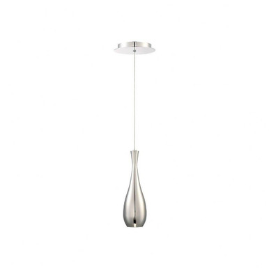 Acid 11W 1 LED Teardrop Mini Pendant by Modern Forms - PD-66612-PN
