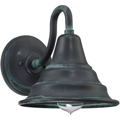 Carmel 1 Light Outdoor Wall Lantern 8.75 Inch Tall by Quoizel - CML8409