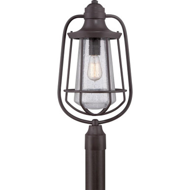 Marine 1 Light Outdoor Post Light by Quoizel - MRE9009WT