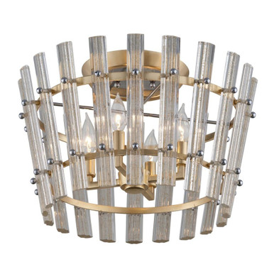 Sauterne 4 Light 19 Inch Wide Semi Flush Mount by Corbett - 239-34