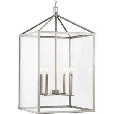 Hillcrest 4 Light Small Foyer Chandelier by Progress - P500441