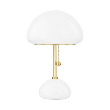 Cortney 1 Light Table Lamp 18.25 x 11.75 Inches by Mitzi - HL813201-AGB