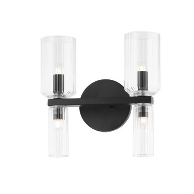 Tabitha 4 Light Vanity Light by Mitzi - H384302-SBK