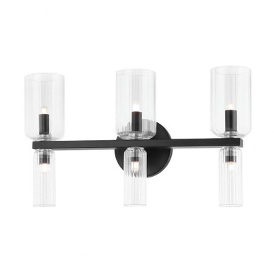 Tabitha 6 Light Vanity Light by Mitzi - H384303-SBK