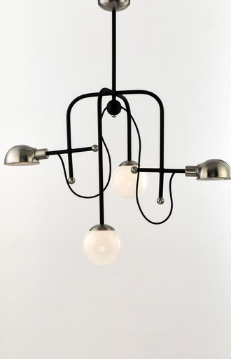 Mingle 4 Light Medium Chandelier by Maxim - 21666