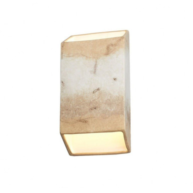 Ambiance 1 Light Outdoor Wall Mount 14 Inch Tall by Justice Design - CER-5875W