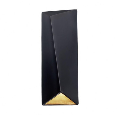 Ambiance 2 Light Large Diagonal Closed Top Wall Sconce by Justice Design - CER-5897