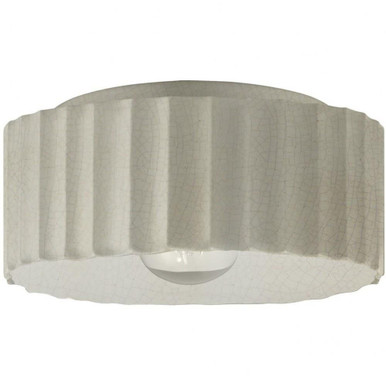 Radiance 1 Light Large Gear Flush Mount by Justice Design - CER-6187