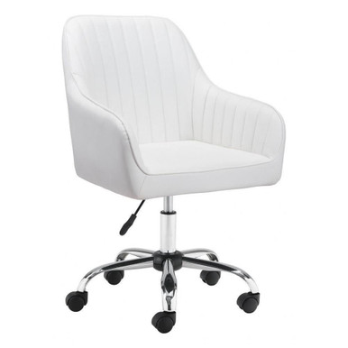Curator Office Chair 33.5 Inch Tall and 23.6 Inch Wide by Zuo Modern - 101841
