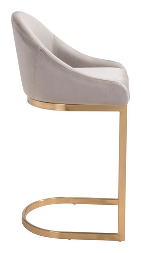 Scott Counter Chair 35.8 Inch Tall and 18.5 Inch Wide by Zuo Modern - 101971