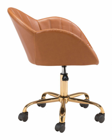 Sagart Office Chair 28.7 Inch Tall and 22.4 Inch Wide by Zuo Modern - 101988