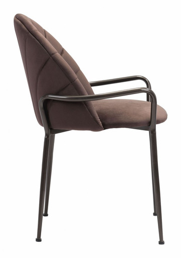 Kurt Dining Chair 30.3 Inch Tall and 21.3 Inch Wide by Zuo Modern - 102082