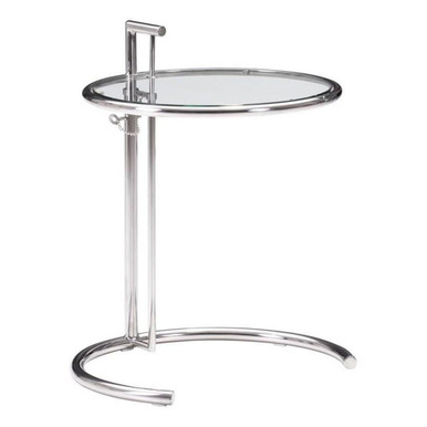 Eileen Gray Side Table 26 Inch Tall and 23.6 Inch Wide by Zuo Modern - 401138