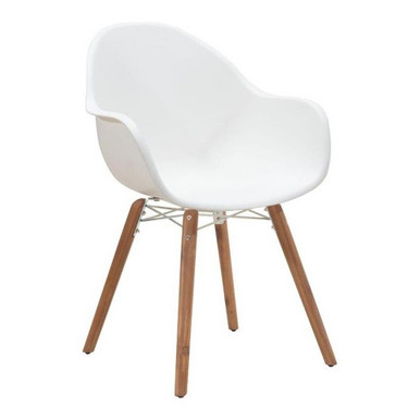 Tidal Dining Chair Set 34 Inch Tall and 22.8 Inch Wide by Zuo Modern - 703752