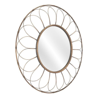 Alida Mirror 33.1 Inch Tall and 33 Inch Wide by Zuo Modern - A12220