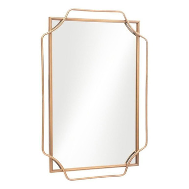 Hebel Mirror 39.8 Inch Tall and 28 Inch Wide by Zuo Modern - A12256