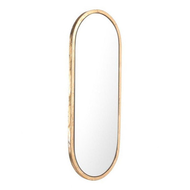 Oval Mirror In Modern Style 19.9 Inch Tall and 8.1 Inch Wide by Zuo Modern - A10778