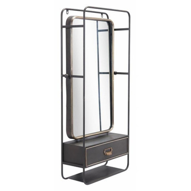 Industrial Mirror 39.4 Inch Tall and 19.5 Inch Wide by Zuo Modern - A12210
