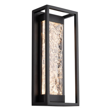 Elyse 13.67W 1 LED Outdoor Wall Lantern by Modern Forms - WS-W58017-BK
