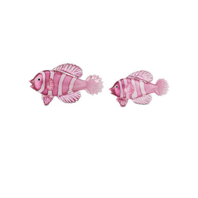 Rialto 6.5 Inch Fish Sculpture (Set of 2) by Currey Company - 1200-0563