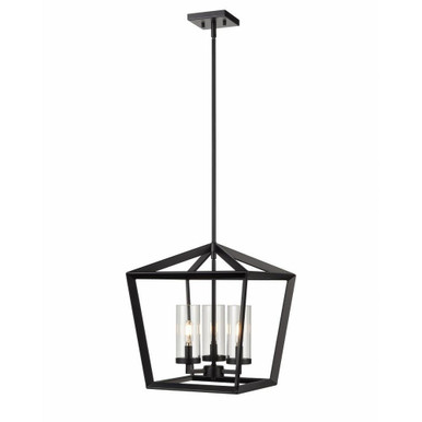 Colchester Three Light Medium Pendant by Innovations - 378-3CR-BK-CL-15