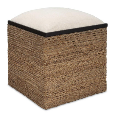 Island Accent Stool 22 Inch Tall and 17.25 Inch Wide by Uttermost - 23735