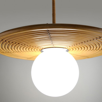 Hula Hoop 1 Light Medium Pendant by Corbett - 291-41