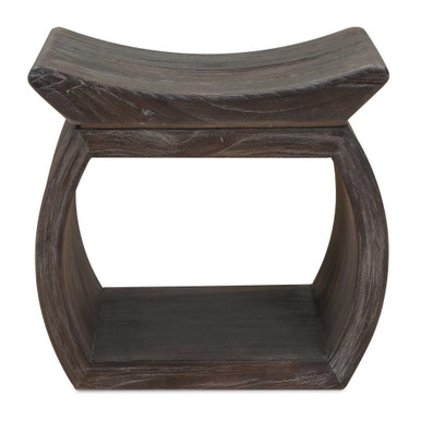 Connor Accent Stool 17 Inch Tall and 18 Inch Wide by Uttermost - 24401