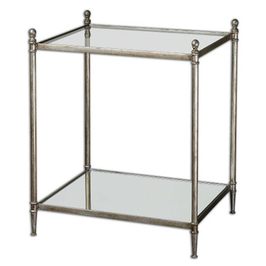 Gannon End Table 27.13 Inch Tall and 22.5 Inch Wide by Uttermost - 24282