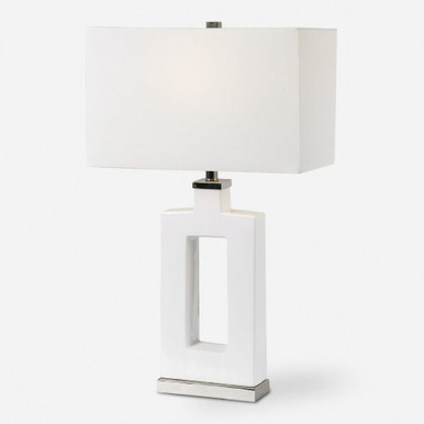 Entry 1 Light Modern Table Lamp by Uttermost - 28426-1