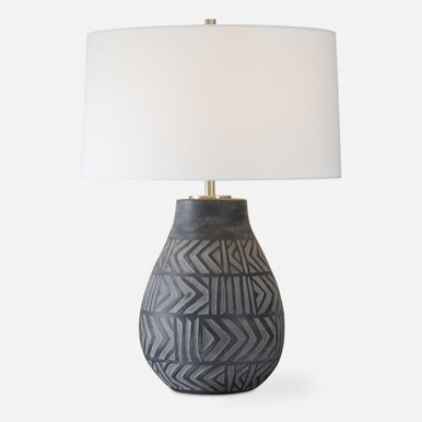 Natchez 1 Light Table Lamp 26.25 x 19 Inches by Uttermost - 30376-1