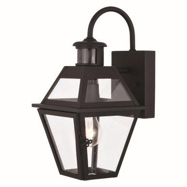 Nottingham 1 Light Outdoor Wall Mount with Motion Sensor by Vaxcel - T0598
