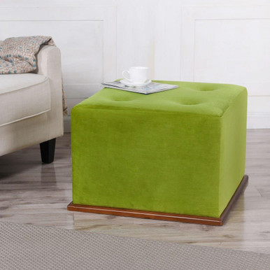 Dann Foley - Square Ottoman-18 Inches Tall and 24 Inches Wide - DFF20003DS
