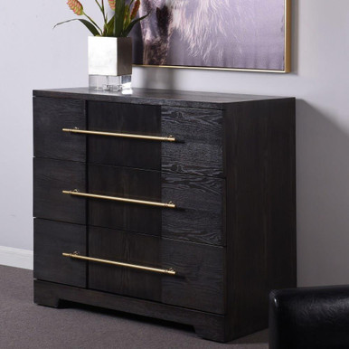 Dann Foley 3 Drawer Chest 36 Inch Tall and 40 Inch Wide by Stylecraft - DFF20007DS