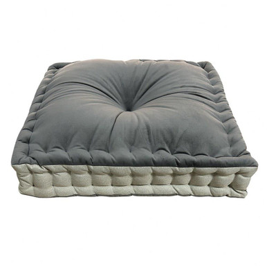 Dan Foley 22 Inch Sterling Small Floor Pillow In Modern by Stylecraft - DFS10097DS