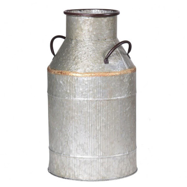 18.25 Inch Outdoor Milk Planter In Rustic by Stylecraft - GN19618DS