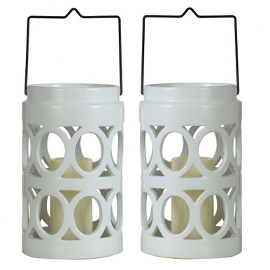 11.8 Inch LED Candle Lantern (Set of 2) by Stylecraft - GN2782BDS