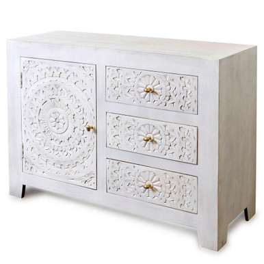 Sideboard In Bohemian Style 34 Inch Tall and 42 Inch Wide by Stylecraft - ISF26182DS