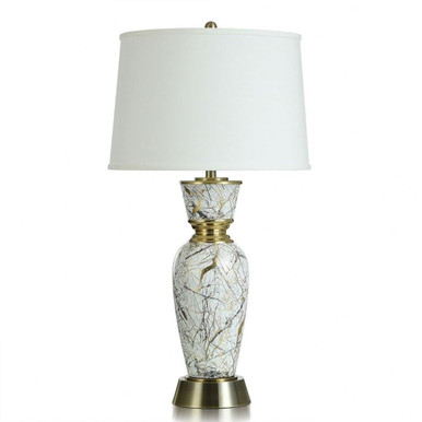 Coliseum 1 Light Table Lamp In Glam Style 34 x 7 Inches by Stylecraft - L331791DS