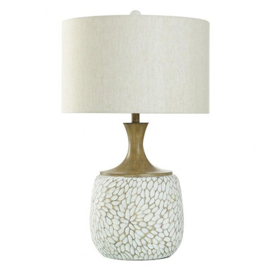 Carved Roanoke 1 Light Table Lamp 29.5 x 18 Inches by Stylecraft - L333402DS
