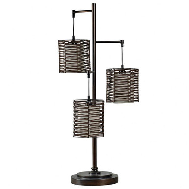 37 Inch Three Light Table Lamp by Stylecraft L37164DS